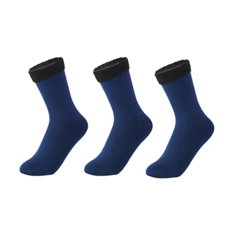 3 Pairs/Set Winter Warm Thicken Thermal Nylon Socks