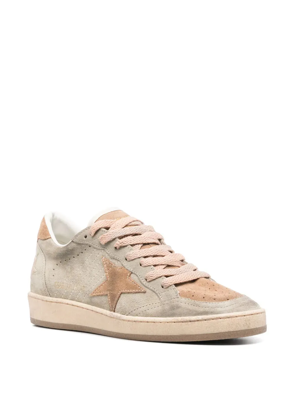 Ball Star Suede in Ice/Tobacco