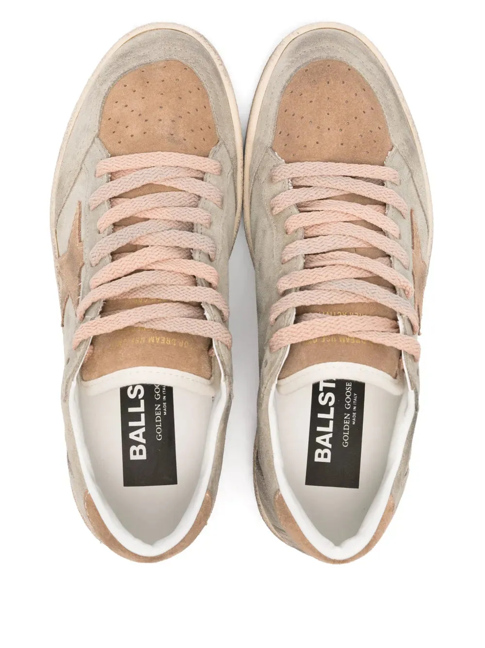 Ball Star Suede in Ice/Tobacco