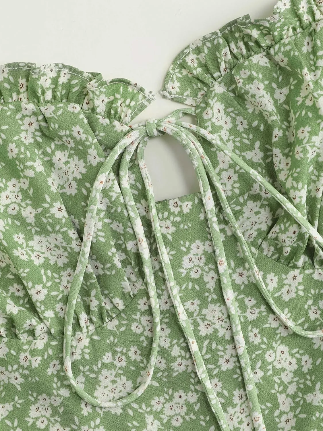 CIDER Womens Summer Dresses Floral Spaghetti Strap Cute Vacation Sundress Dress Boho Casual Outfits