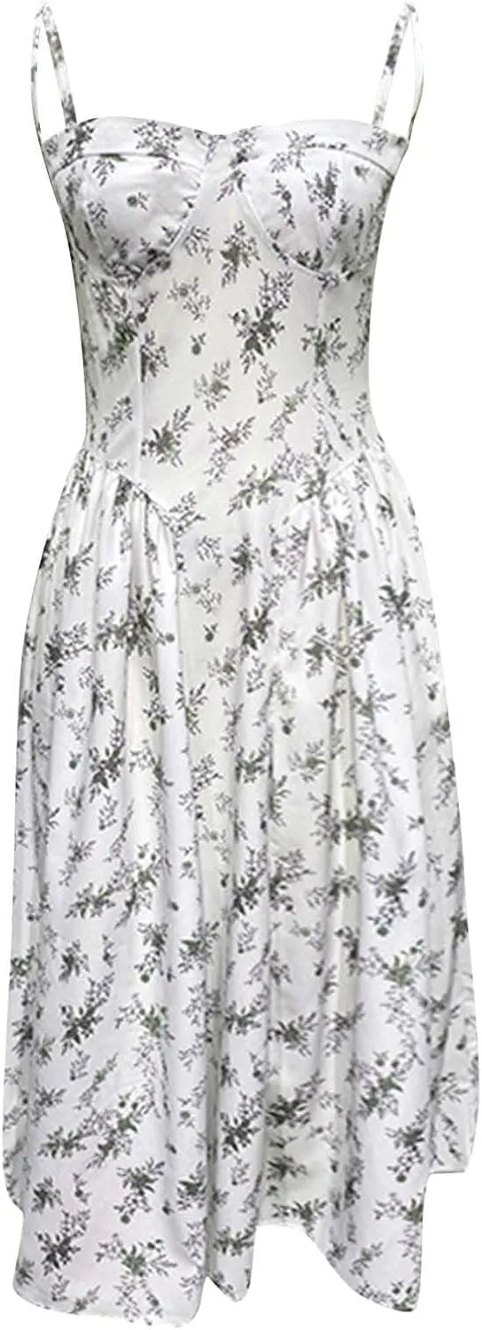 Dresses for Women 2025 Sleeveless Maxi Dress Summer Dresses for Women 2025 Casual Floral Print
