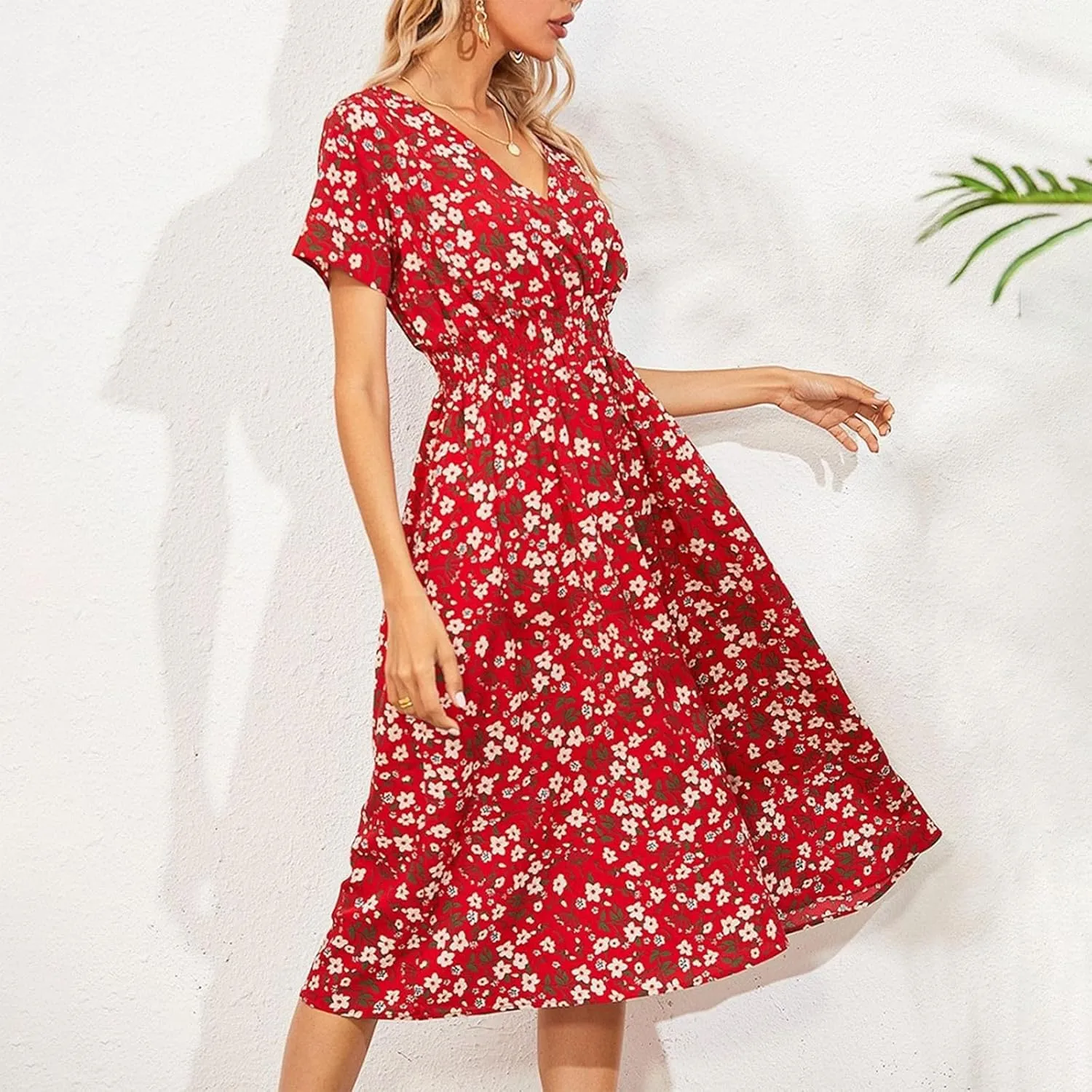Dresses for Women 2025 Tea Party Dresses for Woman Womens Summer Dresses Spring Summer Casual