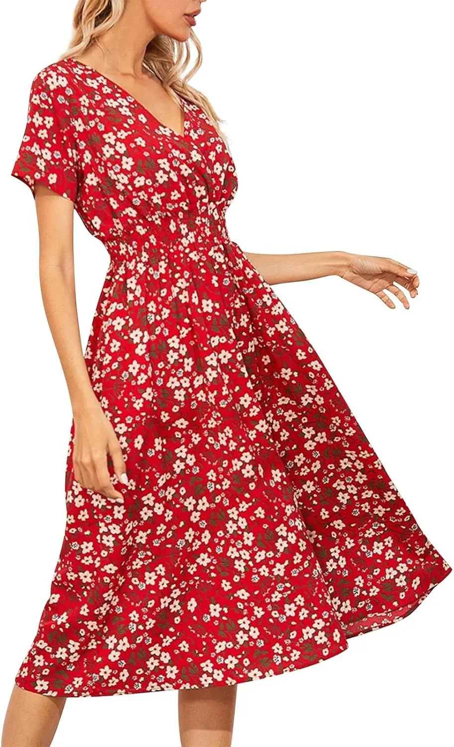 Dresses for Women 2025 Tea Party Dresses for Woman Womens Summer Dresses Spring Summer Casual