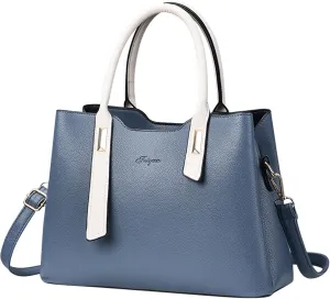 Faux Leather Purses Satchel for Women Shoulder Tote Bags Top Handle Satchel Bags Versatile Daily Bag