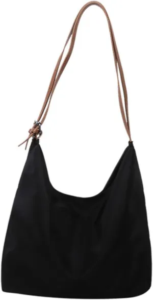 FRCOLOR Women Casual Capacity Single Shoulder Tote Bag Stylish Handbag for Shopping Daily Use Versatile Storage Bag with Comfortable Handle for Outdoor Fashion