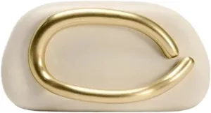 Gold Closure Box Clutch Bag women evening wedding party cute purse bag handbag
