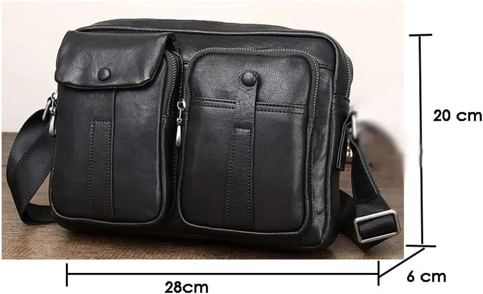 HBJWOV Shoulder Bag Men's Messenger Bag Men's Handbag Men's Briefcase