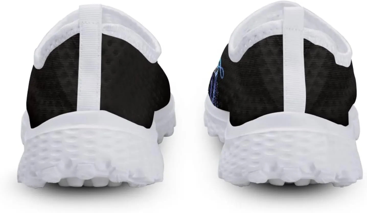 Jeiento American Flag Shoes for Men Women Road Running Shoes Womens Mens Comfortable Walking Tennis Sneakers Athletic Shoes