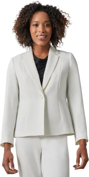 Kasper Womens' Crepe One Button Blazer