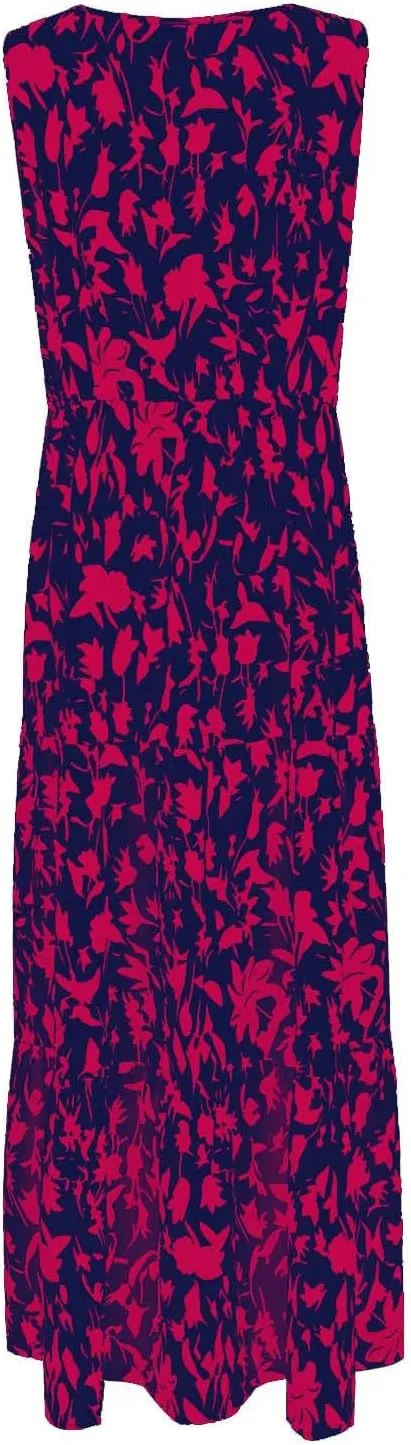 Maxi Dresses for Women 2025 Casual Spring Summer Maxi Dress Sleeveless Sundresses Dresses for Women