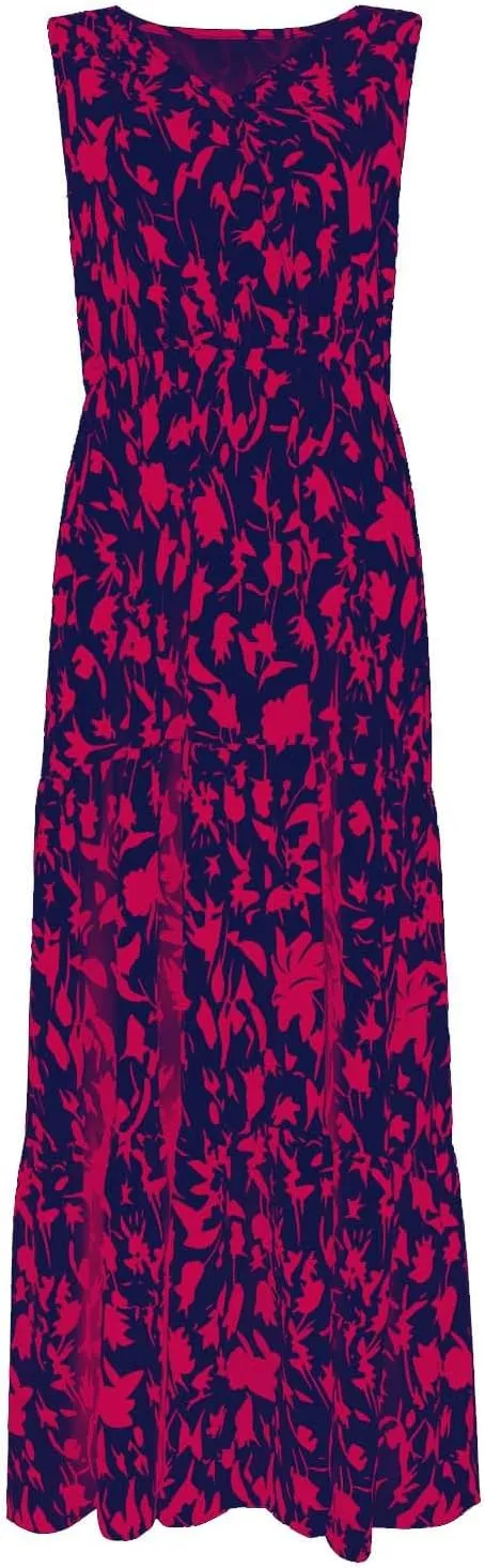 Maxi Dresses for Women 2025 Casual Spring Summer Maxi Dress Sleeveless Sundresses Dresses for Women