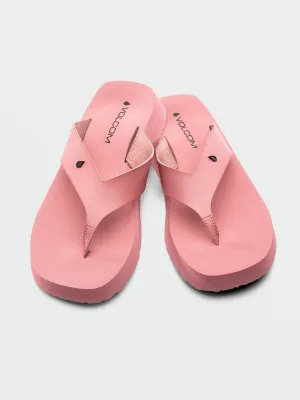 Not Ur Moms Platform Sandals - Desert Pink