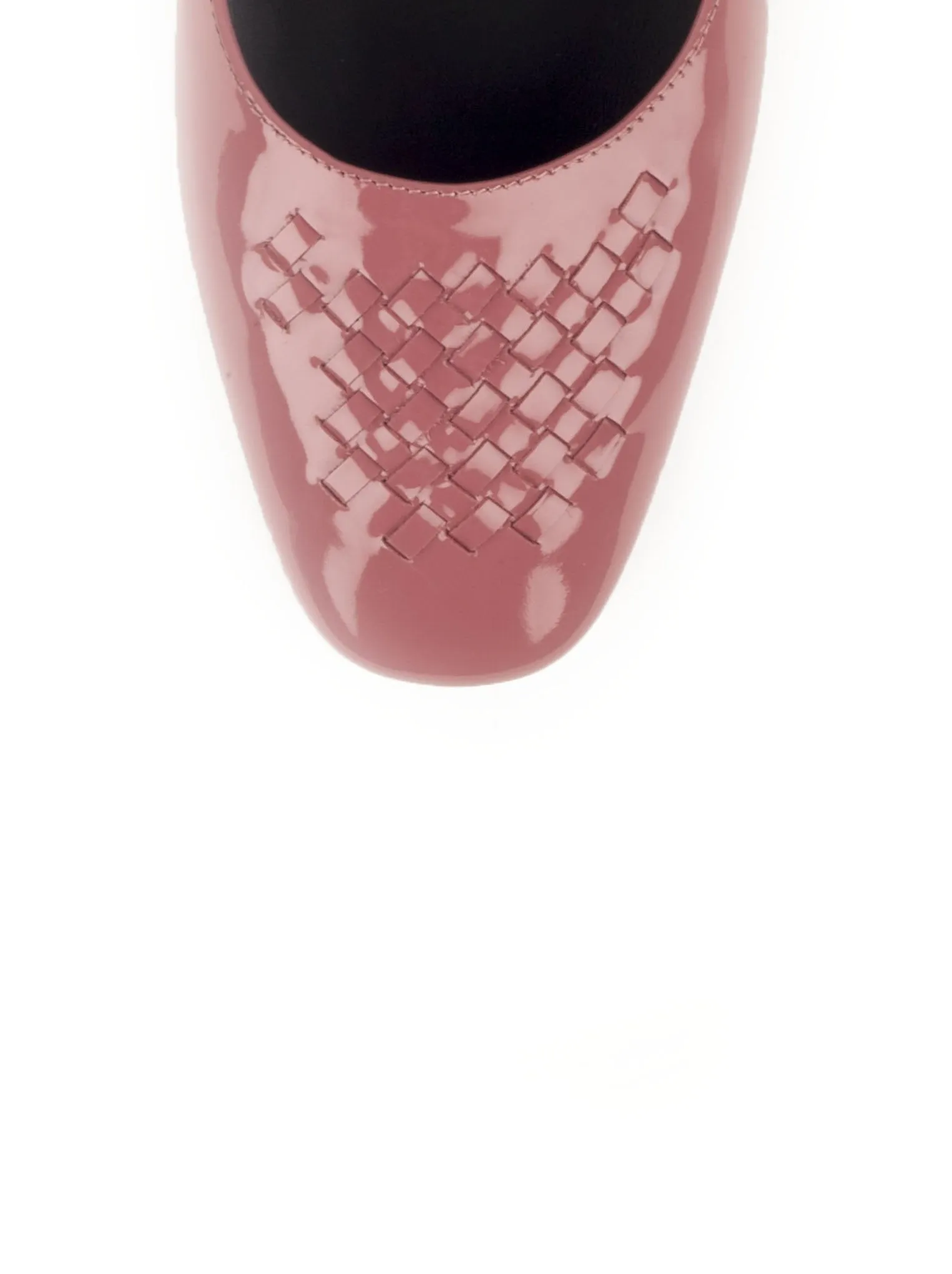 Patent Leather Flat - Dusty Rose
