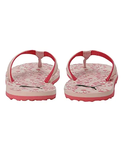 Puma Womens Flurry Wns Lotus-Cloud Pink-Paradise Pink-PUMA Black Flip Flop -8 UK (39014603)