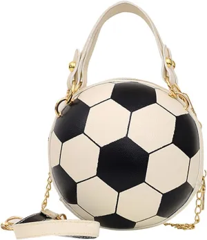 Purses for Women Women's Bag Fashionable Football Bag Versatile Shoulder Messenger
