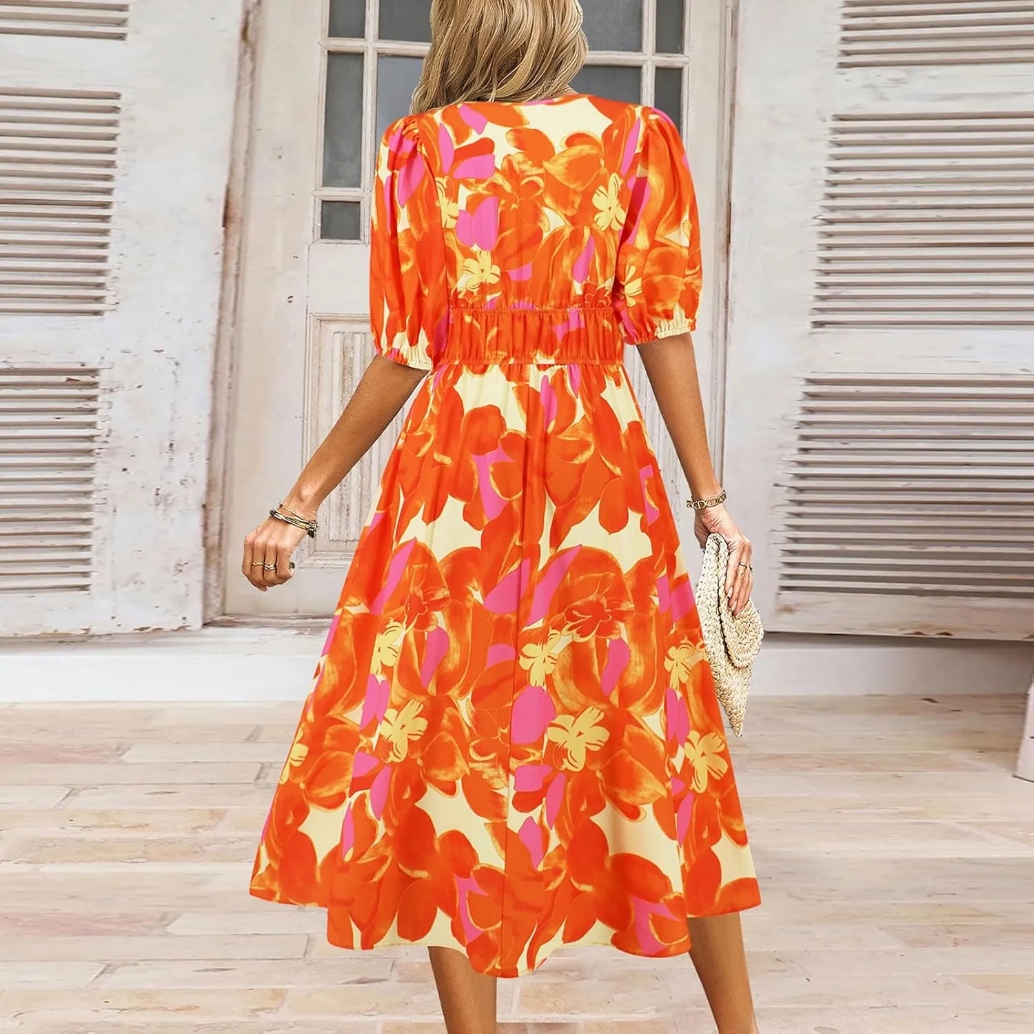 Spring Dresses for Women 2025 Sexy Boho Dresses for Women 2025 Womens Dress Swing Puff