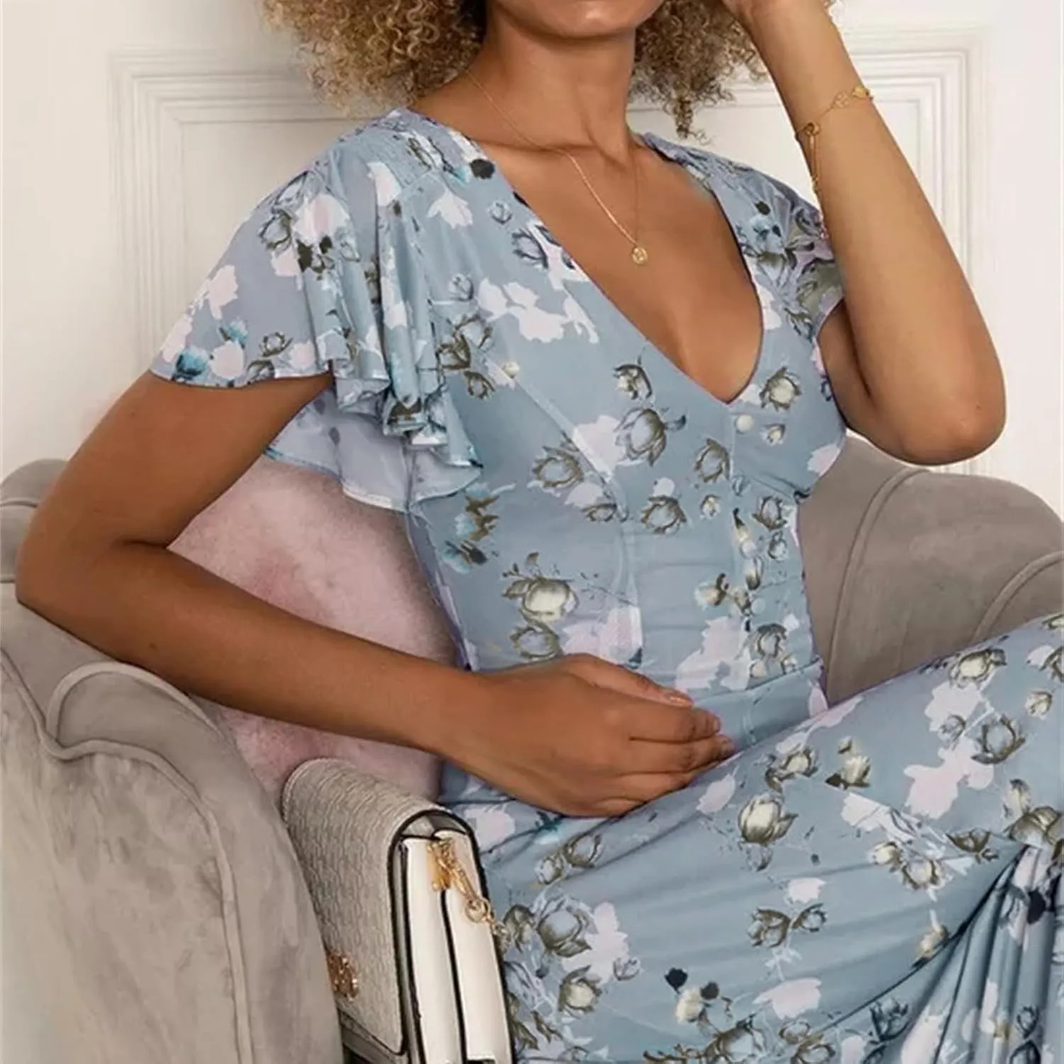 Summer Dresses for Women 2025 Chiffon Dress Dresses for Women Spring Summer Casual Swing Fitted