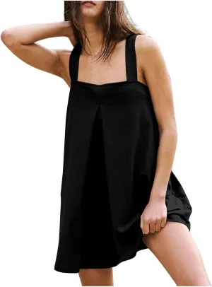Sun Dresses for Women 2025 Vacation Summer Dresses 2025 Trendy Beach Vacation Midi Sundresses Sleeveless Tank Dresses