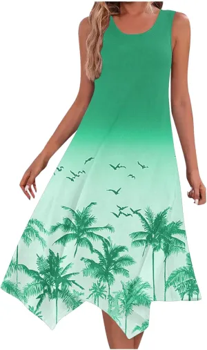 Trendy Clothes for Women Over 50 Floral Spring Dress Plus Size Flowy Dress Plus Size Sundresses