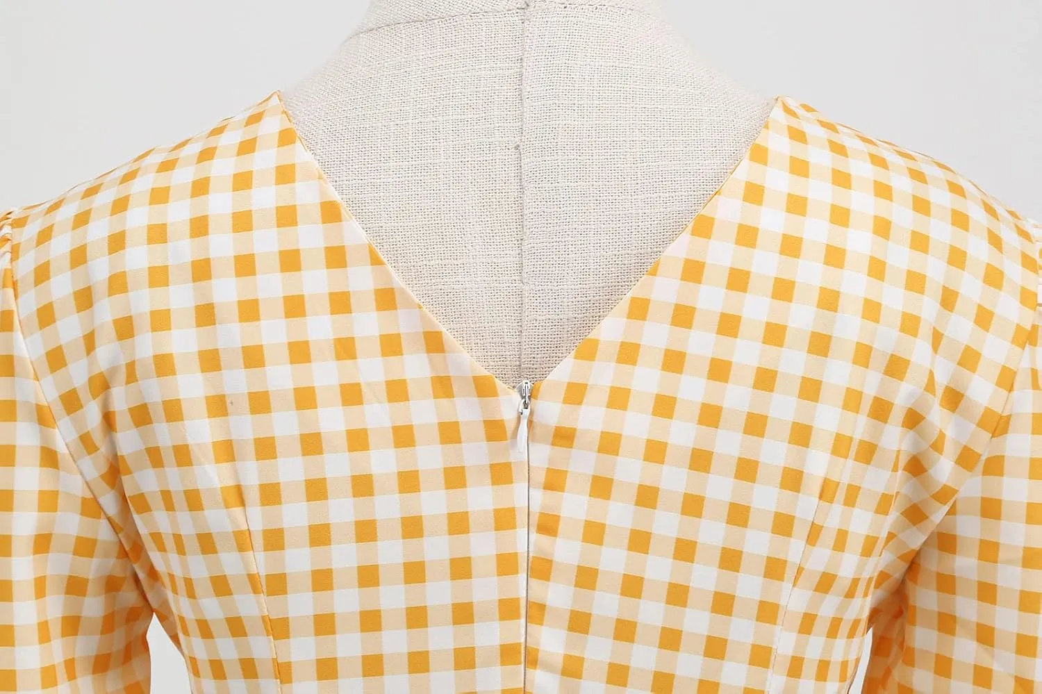 Vintage Dress for Women Semi-Formal 1950s Polka Dots V-Neck Swing A-Line Rockabilly Midi Dresses Garden Party Dresses