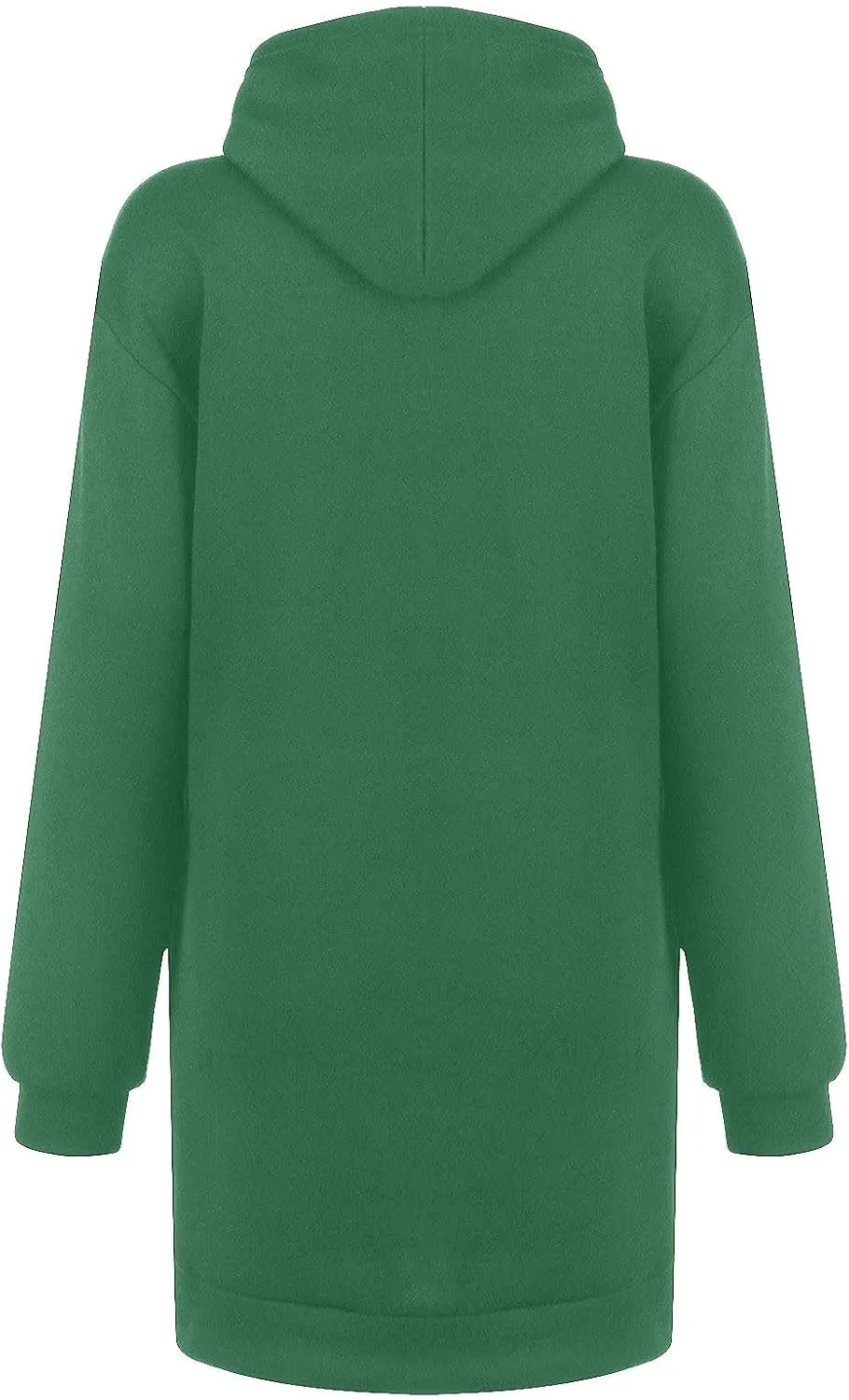 Women Christmas Hooded Sweatershirts Fall Long Sleeve Comfort Warm Oversized Hoodies Pullover Jumper Dress with Pockets