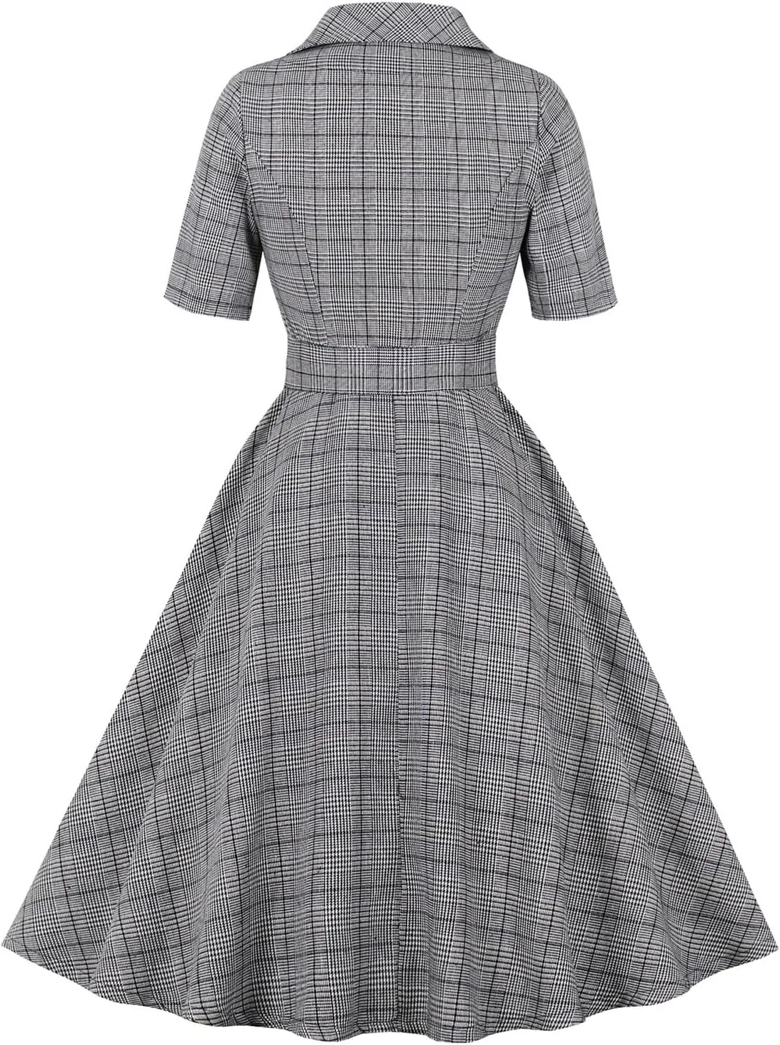 Women's 1950s Audrey Retro French Vintage Style Floral Rockabilly Prom Dresses 50's 60's Cocktail Party Swing Dresses