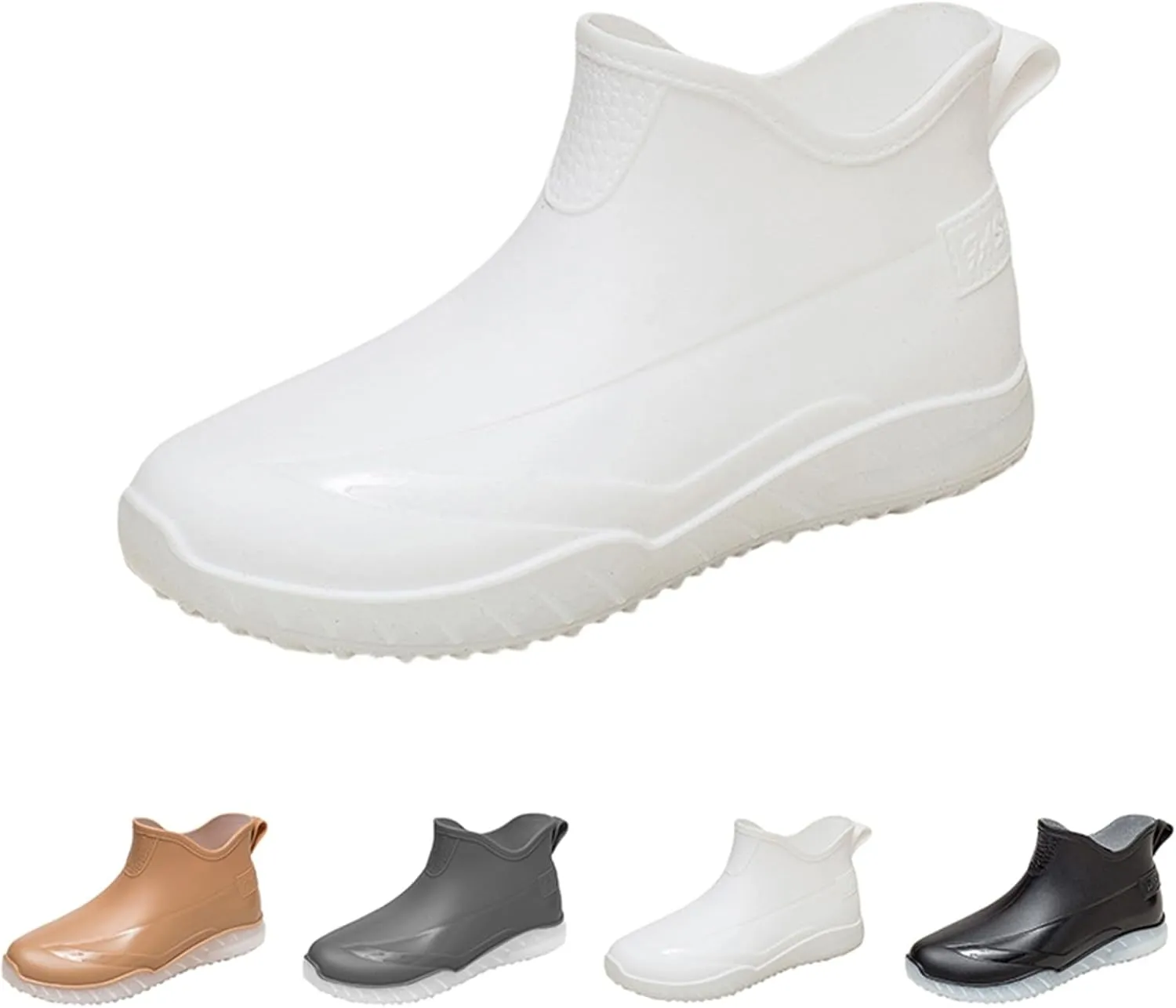 Women's Rain Boots Waterproof Insulated Rubber Boots Anti-Slip Short Garden Sports Shoes for Mud Yard Farm Working